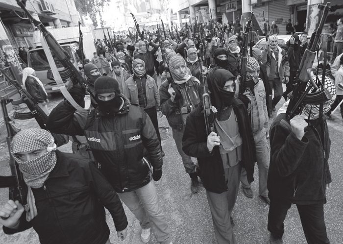 foto miliziani siria